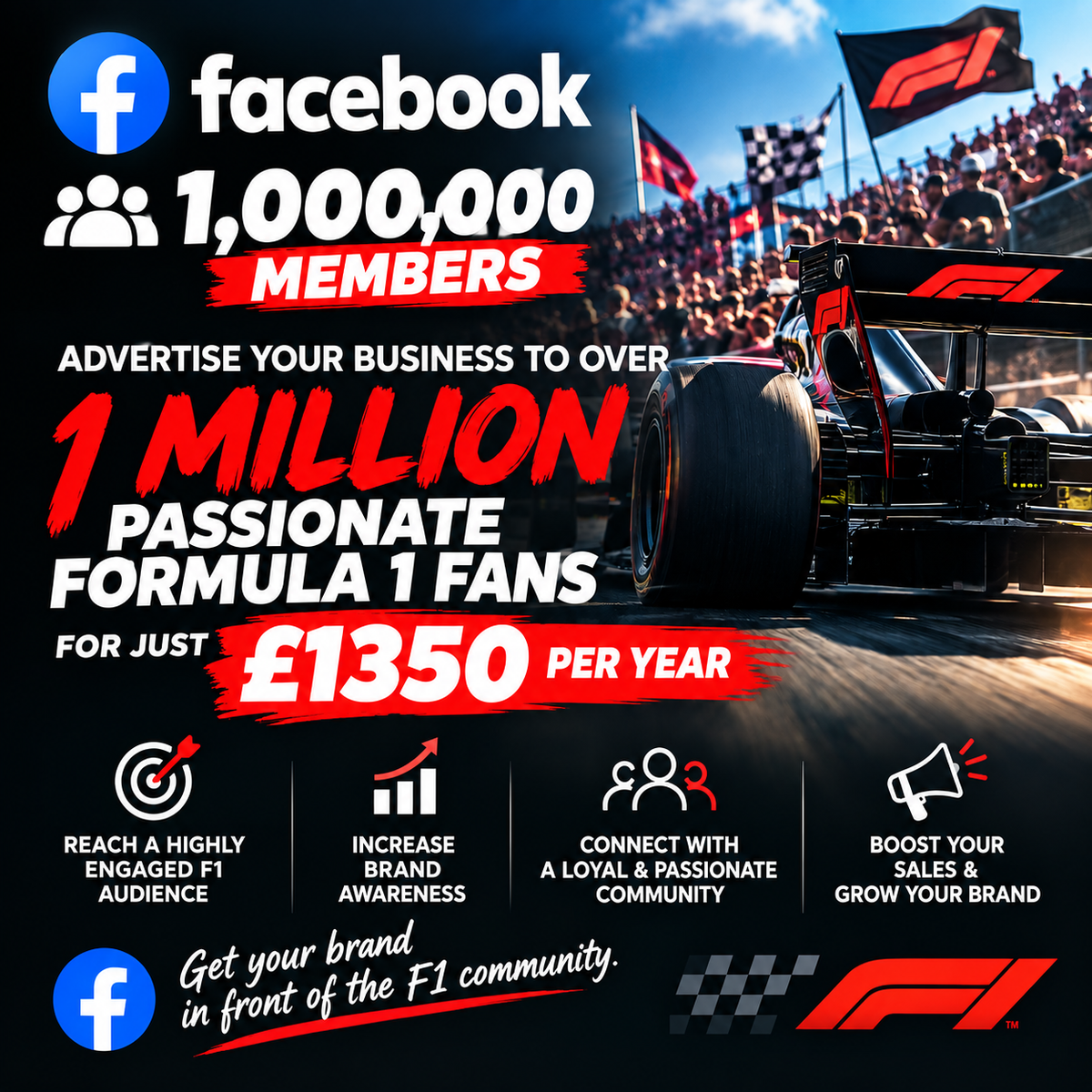 Formula 1 Facebook Advertising – Annual